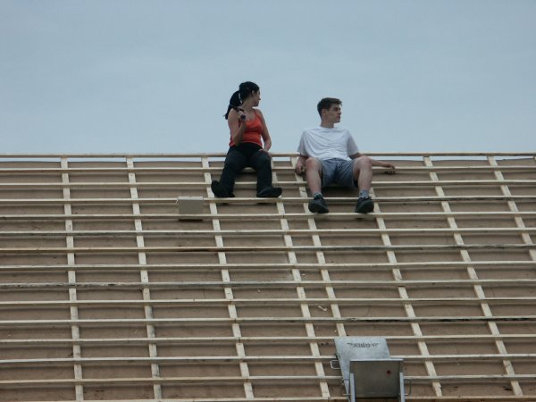 nach erfolgter Lattung