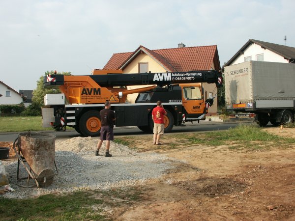 Autokran der Fa. AVM