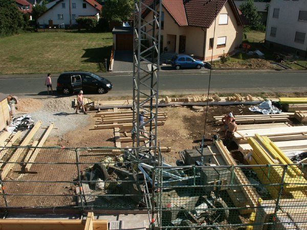 Der Sortierplatz von ganz oben